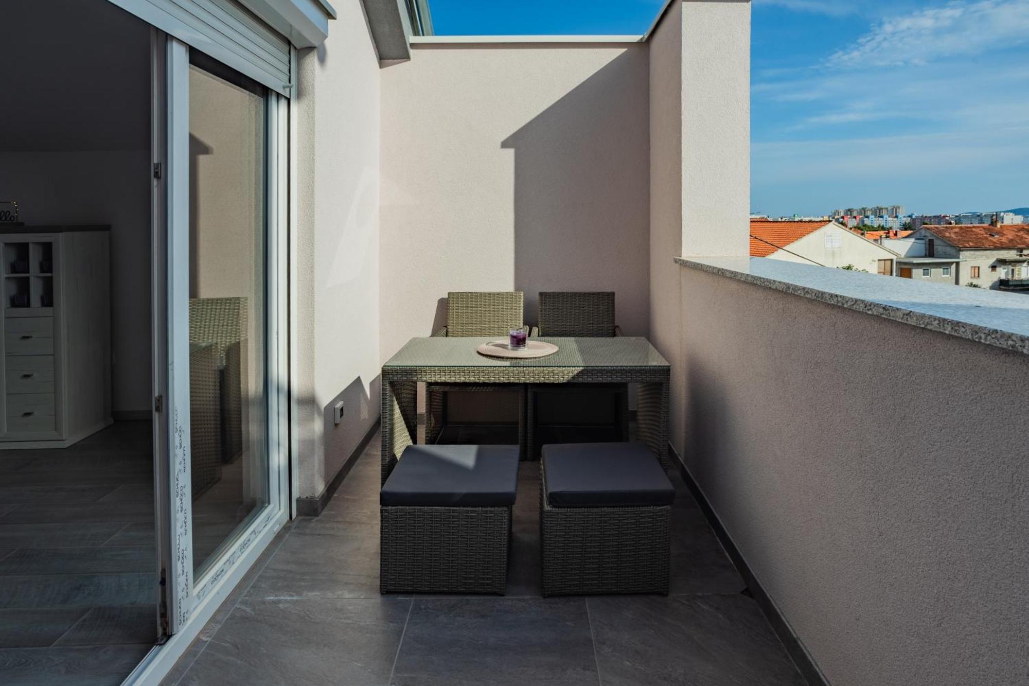 Seaview Apartments Roberta Zadar Eksteriør billede