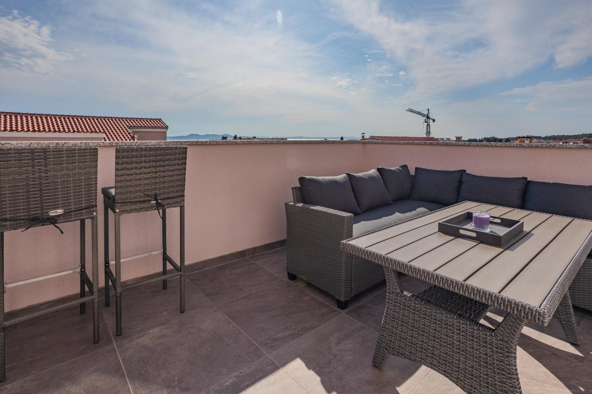 Seaview Apartments Roberta Zadar Eksteriør billede